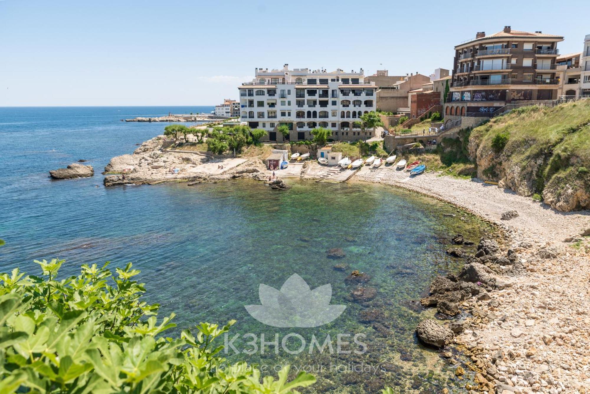 Villa Alegria L' Escala Bagian luar foto