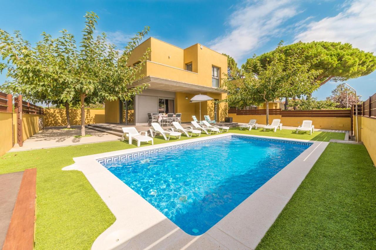 Villa Alegria L' Escala Bagian luar foto